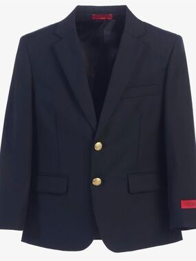 Gioberti Navy Blazer with Gold Buttons